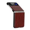 Zflip1 Mobile Phone Case Samsung Z Flip1 Folding Anti-drop Business Ultra-thin Protective Case