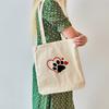 Large Capacity Tote Canvas Bag For School Work Commuting Student Outfit Carrying Bag Single Shoulder Book Shopping Tote Bag