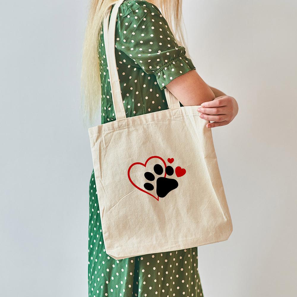 Large Capacity Tote Canvas Bag For School Work Commuting Student Outfit Carrying Bag Single Shoulder Book Shopping Tote Bag