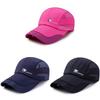 Casquette de Baseball en Polyester Pour Hommes Femmes Avec Protection Solaire Respirante Réglable Été Mode Extérieure