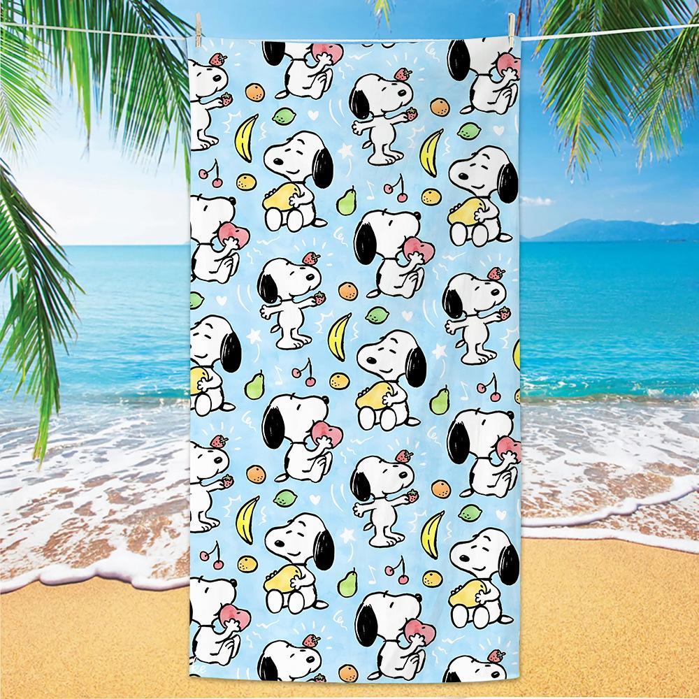 Popular Microfiber Beach Towel Cartoon Children'S Class A Beach Towel Summer Beach Towel