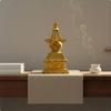 Brass Sarira Stupa Auspicious Decor Crystal Embedded Stupa Decoration Religious Item Handmade House Decoration Intricate Design