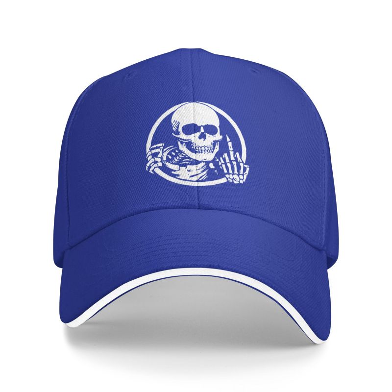 Custom Skull Baseball Cap for Men Women Personalized Adjustable Adult Skeleton Dad Hat Spring