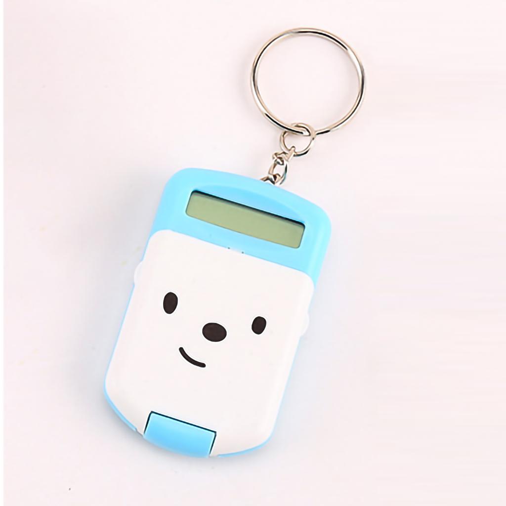 Small Calculator Cute Beautiful Safe Odorless Portable Calculator Calculation Tool for Students Children Blue