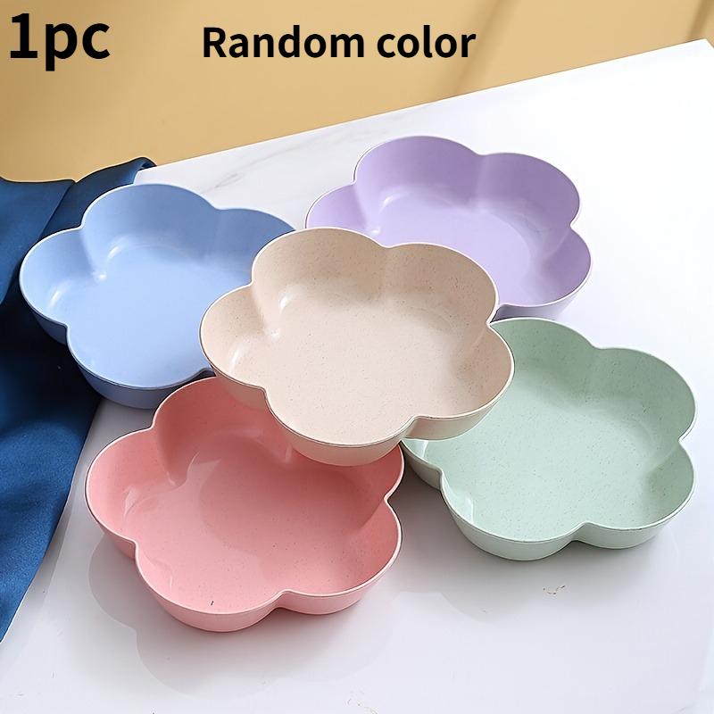 

1Pc flower snack tray - multi-purpose melon seed nut tray, suitable for family, party, wedding, birthday, holiday supplies