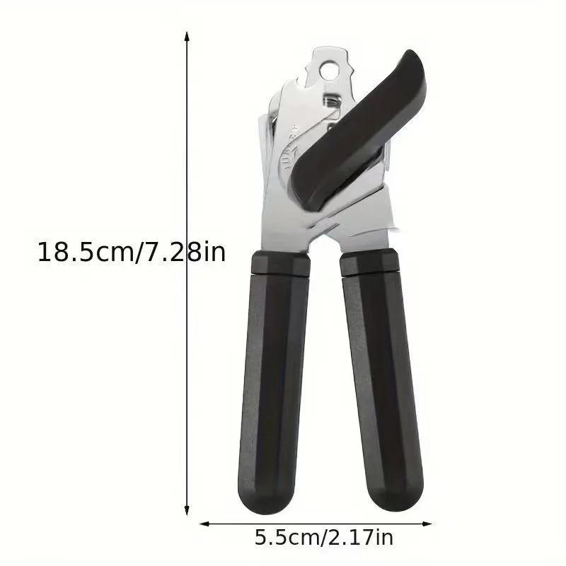 Multifunction Stainless Steel Manual Cans Opener Professional Ergonomic Opener For Cans Side Cut Can Opener Kitchen Tools