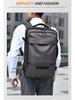 Men's Expandable Business Travel Backpack - Large Capacity & Multifunctional Vacuum Compression Design
