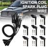 UF378 Ignition Coil+Spark Plug+Wire Set For Dodge Ram 1500 2500 3500 5.7L V8