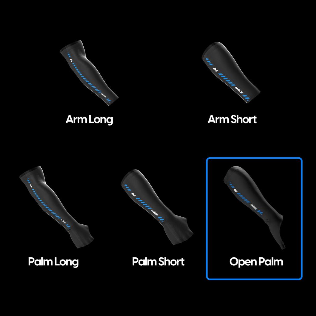 Pulsar Gaming Gears ES Arm Sleeve ARM SLEEVE Open Palm Long XL Black