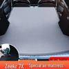 Jike 7x Compatible Car Sleeping Mat: Mattress for Rear Seat & Trunk