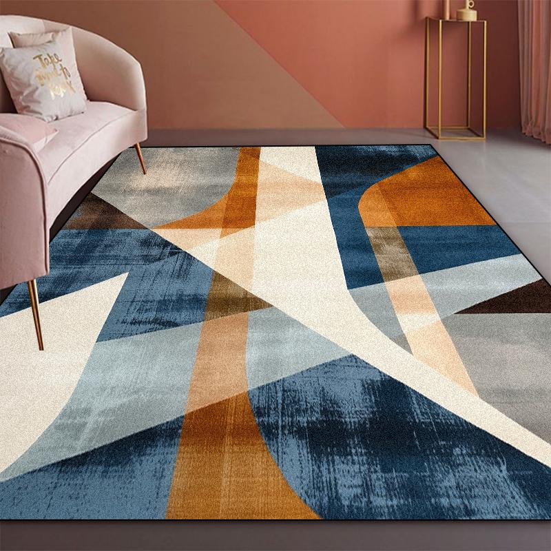 

Украшение дома Геометрия Ковры Гостиная Диванная зона Коврики Современная Легкая Роскошь Большой Ковер Спальня Гардеробная Коридор Придверный коврик 60x90cm