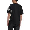 Adidas Originals Kleeblattstreifen Lässiges Sport Kurzarm T-Shirt Herren Oberteile Schwarz HM1875