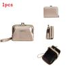Mini Wallet Pu Leather Zipper Coin Purse With Antitheft Design For Women