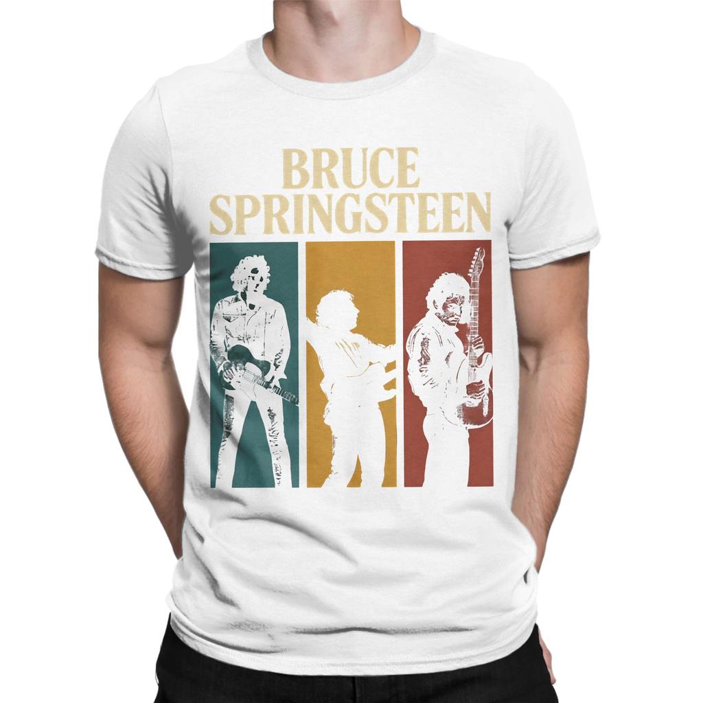 Bruce Springsteen Retro Funny 100 Cotton Tshirt Bruce Springsteen Tees Tops For Unisex