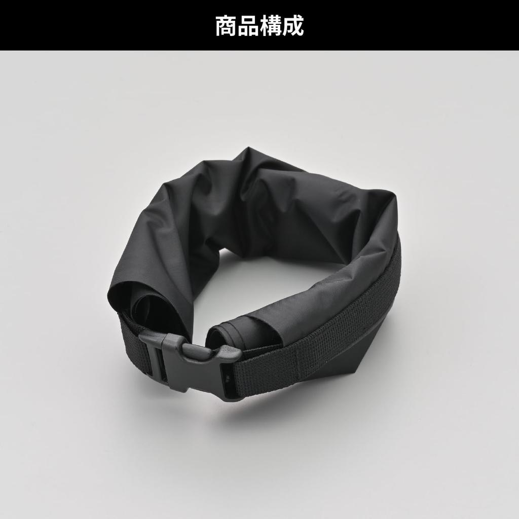 Daytona Motorcycle Camping Waterproof Bag Compression Compact Storage Air Valve Dry Bag STD 10L Black 49203