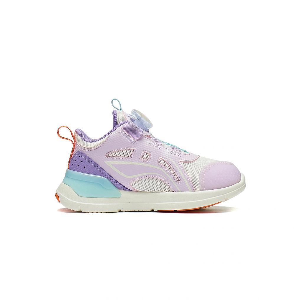 Li Ning Kids Sports Lifestyle Shield V3 Comfortable Soft Versatile Shock Absorption Low Top Casual Shoes Kids Casual Shoes YKNT122-4
