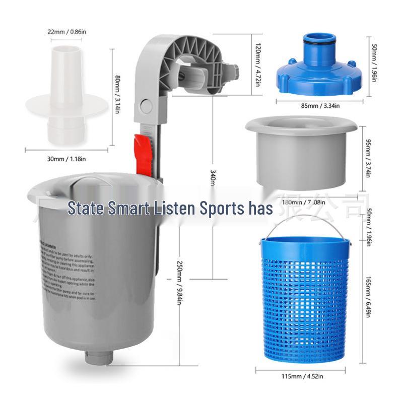 

Новый скиммер для бассейна: Фильтр для листьев, мусора и поверхности