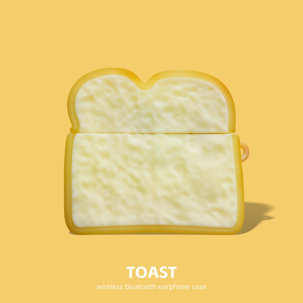 Toast Bread for Apple AirPods 1 Protective Case Pro1 Noise Reduction Version 1 Generation Anc Third Generation Bluetooth Headset Case