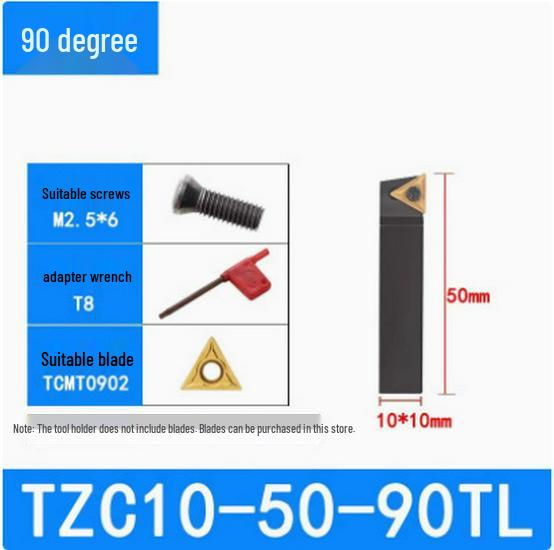 45°/90° Rough Boring Bar Holder with Replaceable Head & CBS/BSB Cutter