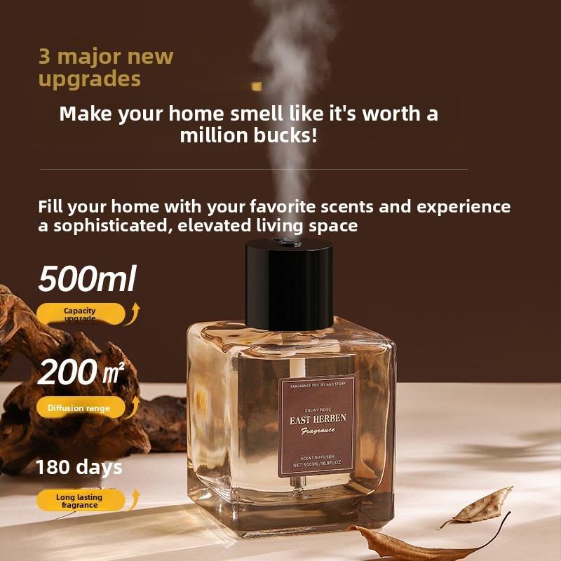 Household Indoor Toilet Aroma Diffuser for Bedroom, High-end Sense Fragrance Diffuser, 500ml Automatic Spray Aroma Diffuser