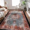 Persian Ethnic Style Carpet for Living Room Home Decoration Retro America Lounge Rugs Soft Bedroom Non-slip Bedside Mats 200x300