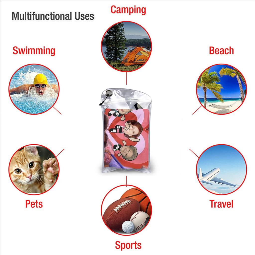 La Que Se Avecina Beach Towel Soft Microfiber Quick Dry Absorbent Quick Towels For Yoga