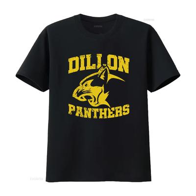 Dillon Panthers T Shirt Friday Night Lights Design Vintage Style for Sports Fans Vintage Washed Versatile Streetwear