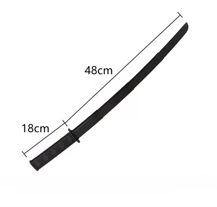 Knife Pink Black Gravity Retractable Toy Katana Sword Decompression Toy Cosplay Props Birthday Gift for Friend