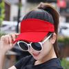 Summer Empty Top Hat Embroidery Men and Women Sunshade Sun Hat Out-of-home Advertising Cap