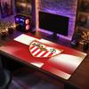Tappetino per Mouse con Motivo a Tema Sevilla FC, Tappetino XXL per Scrivania da Gaming con Logo Calcistico, Tappetino Antiscivolo per Mouse del Computer
