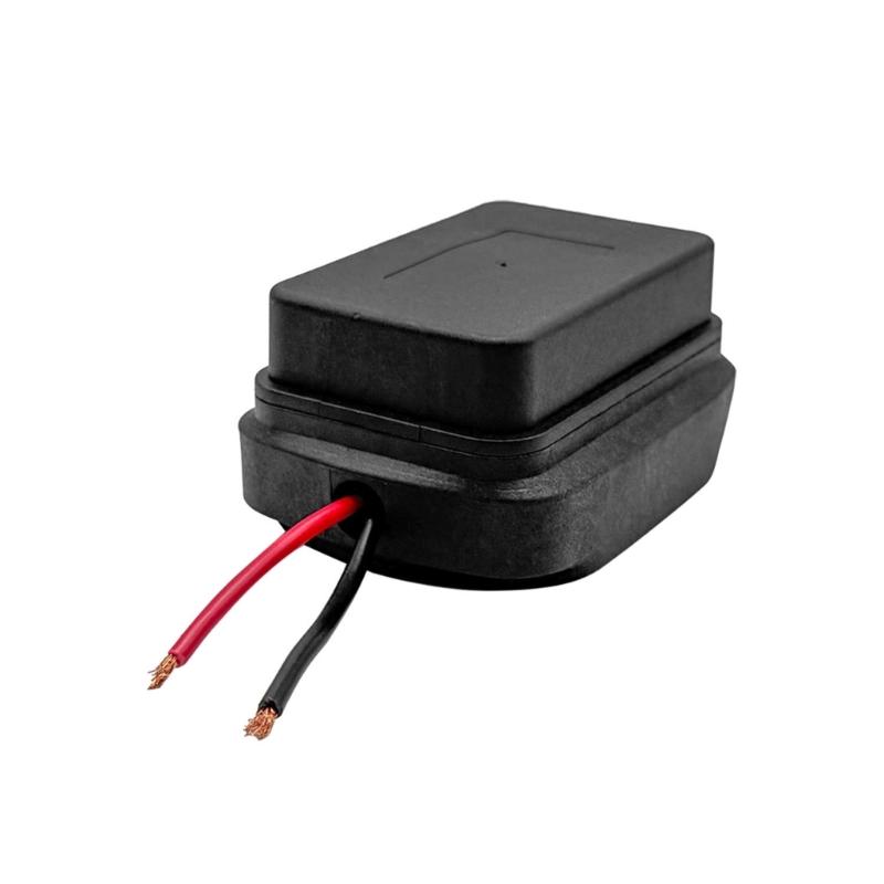 2pcs DIY Adapter Power Tool Accessories Battery Adapter With Wire Connector Discharge Port Output Dock Power Connector