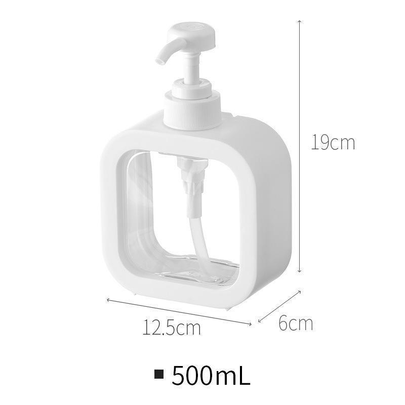 300/500 ml dávkovače mýdla do koupelny Doplňovací šampon na sprchový gel Držák na sprchový gel Přenosný cestovní dávkovač Prázdná láhev s pumpičkou do koupele