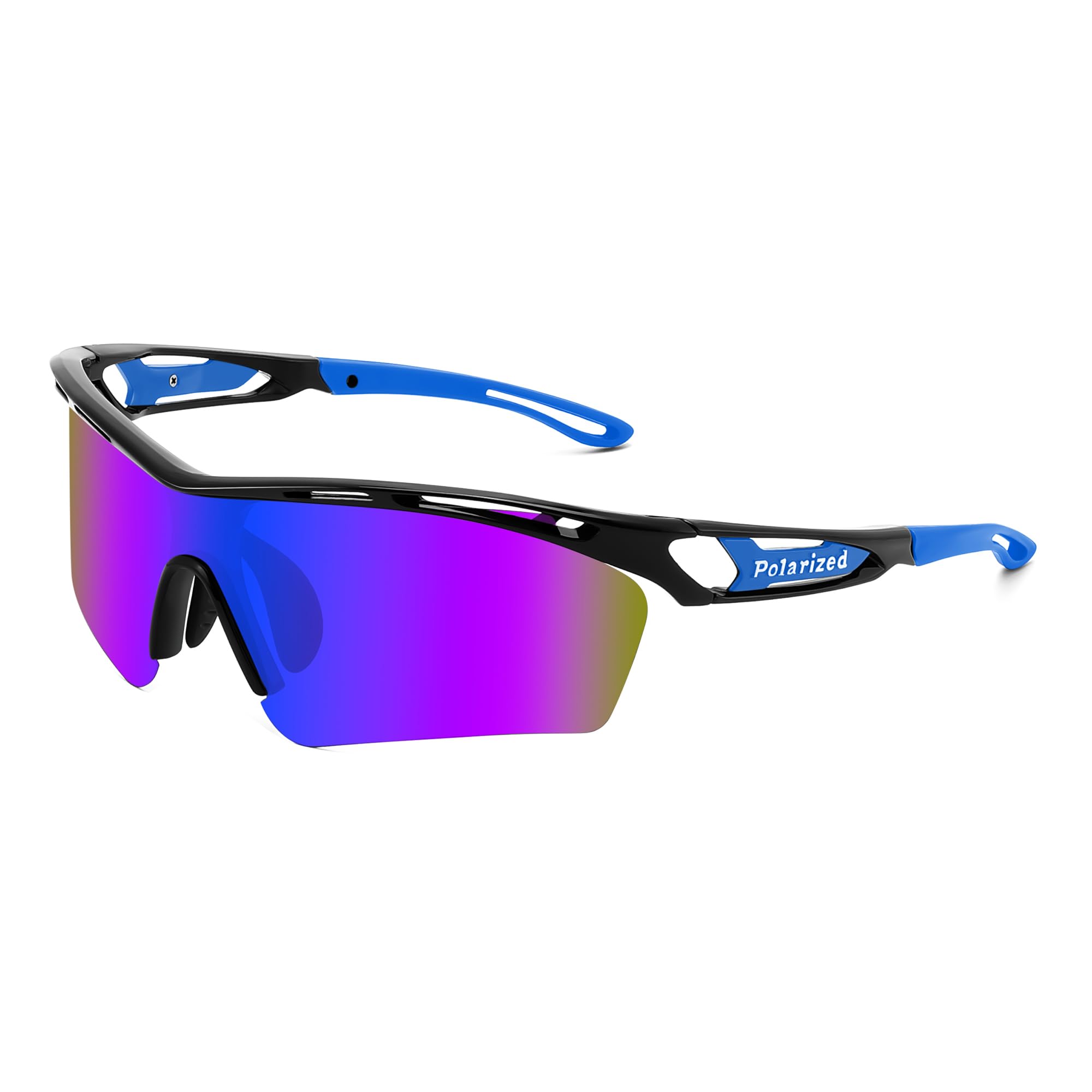 [FEISEDY] Sports Sunglasses, Polarized Sunglasses, Women s, TAC Lenses, UV400 Protection, Men s, Blue Light Cut, Running, Cycling, Non-prescription,