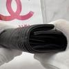 Used CHANEL Boy Chanel Trifold Wallet Caviar Skin Black