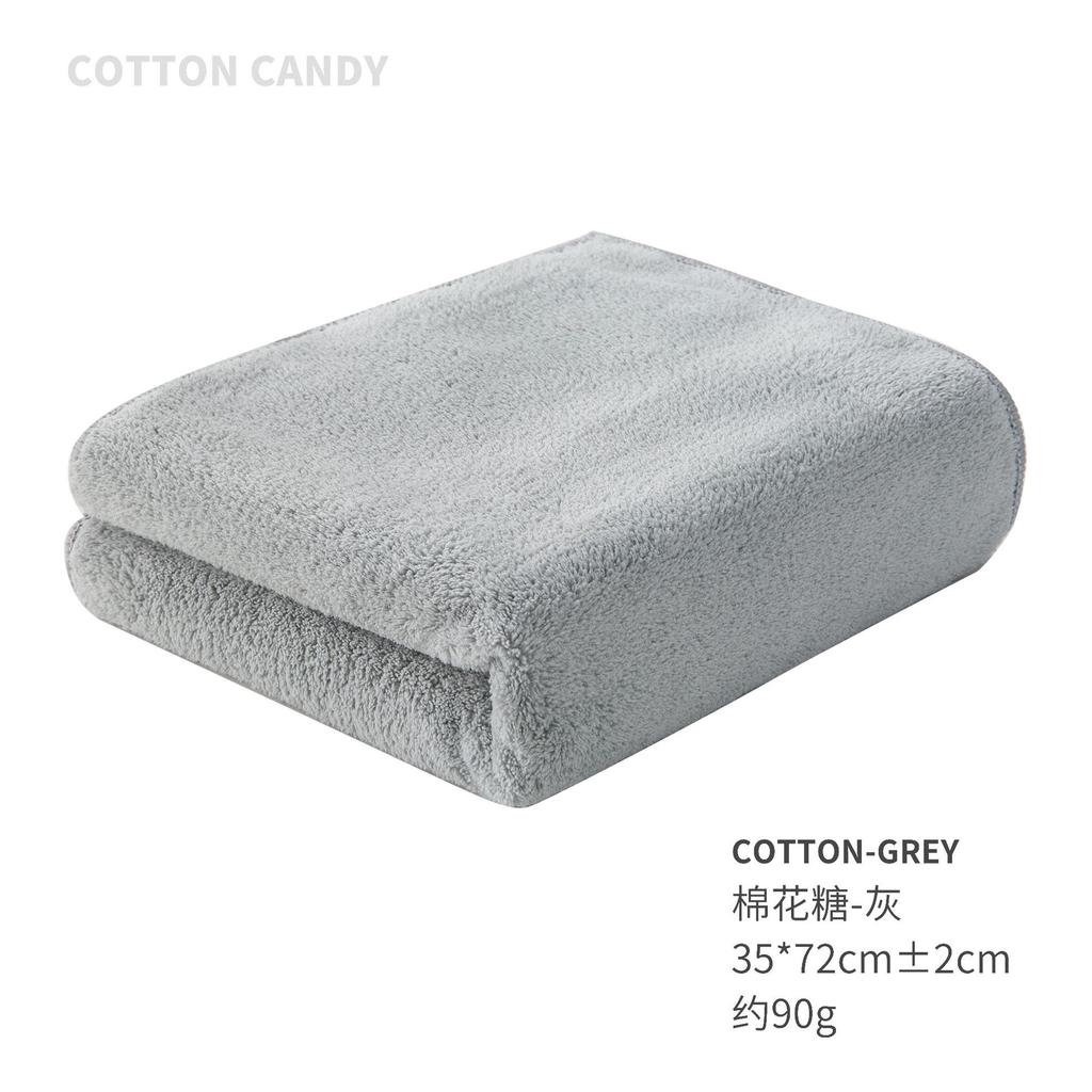 Towel Coral Fleece Thickened Soft Face Towel Absorbent Household Adult Logo