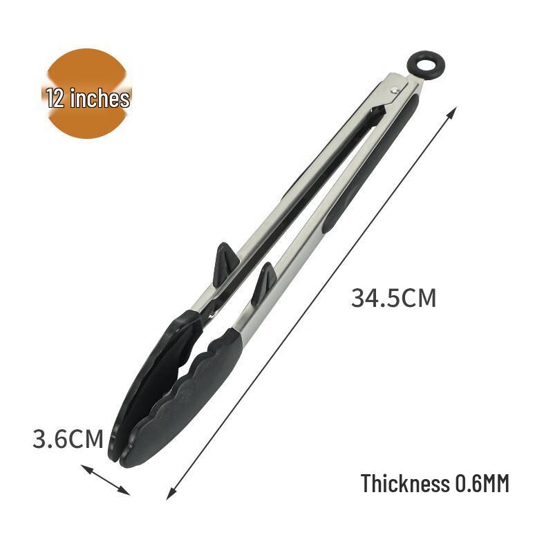 ZISIZ Kitchen Food Tongs