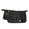 Multi-pocket Half Bib Gardening Garden Hair Stylist Woodworking Short Apron Tool Storage Waist