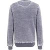 Woodstock Mens Peace - Love - Music Crew Neck Regular Sweatshirt