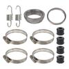 Exhaust Muffler Gasket Kit for Arctic Cat 650 H1 2006 2007 2008 2009 2010 2011