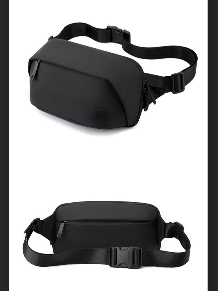 Portable Men's Designer Bag Waterproof Chest Bag Multi-functional Travel Shoulder Bag Outdoor Sports Waist Pack Sling
