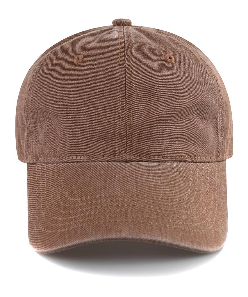 Chaebteo Standard Pigment Ball Cap - Red Brown