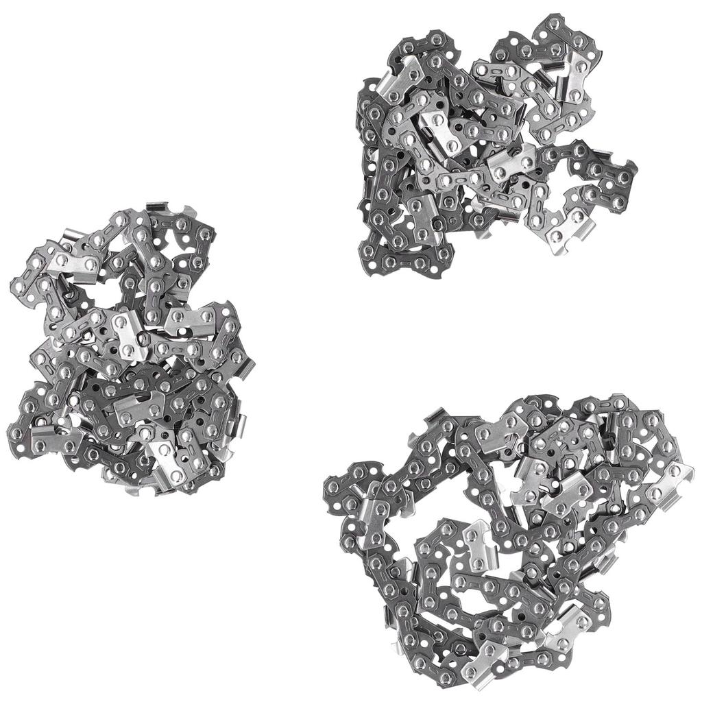 3Pcs Chainsaw Chain Universal Part 38in Pitch 1.3mm Middle Guide Tooth Thickness for Craftsman16in
