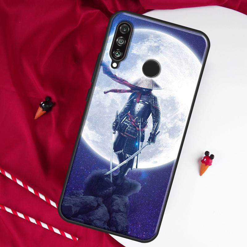 Japan The Samurai Ninja For Huawei Nova 9 SE 10 5T Y90 Y70 Y60 Y61 Y91 Y72 12i 12s 11i P60 Pro P20 P30 P40 Lite Case