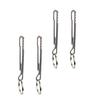 Rattlesnakes Waist Mount Clip With 8kg Load Capacity And Metal Keychains For Camping Gears Organization