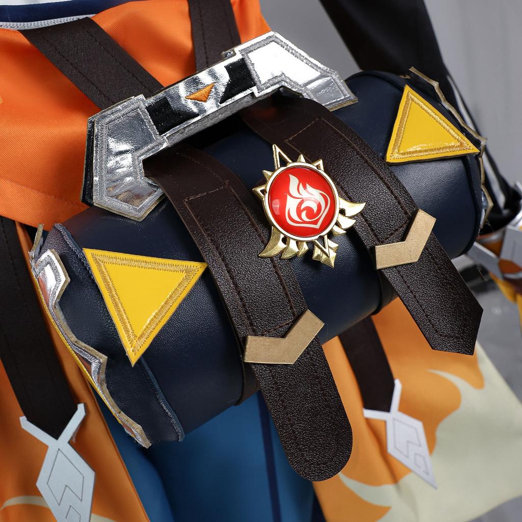 Game Genshin Impact Bennett Cosplay Costume Uniform Halloween Carnival Party Christmas Play Role Clothes Clothing