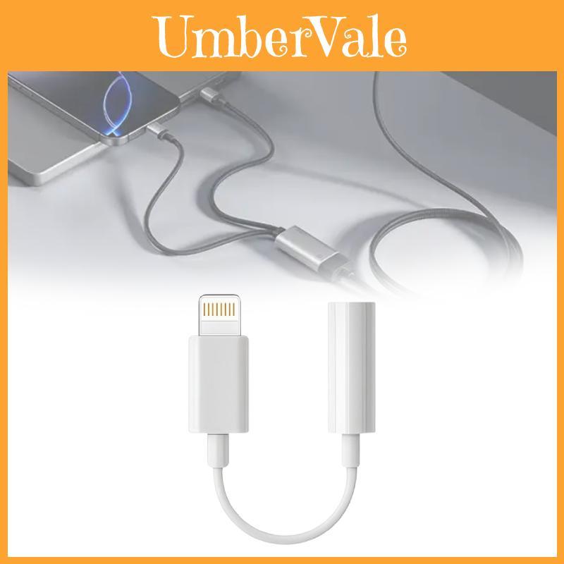 Adattatore Apple Lightning a Jack Cuffie da 3,5 mm con Scheda Audio per Live Streaming