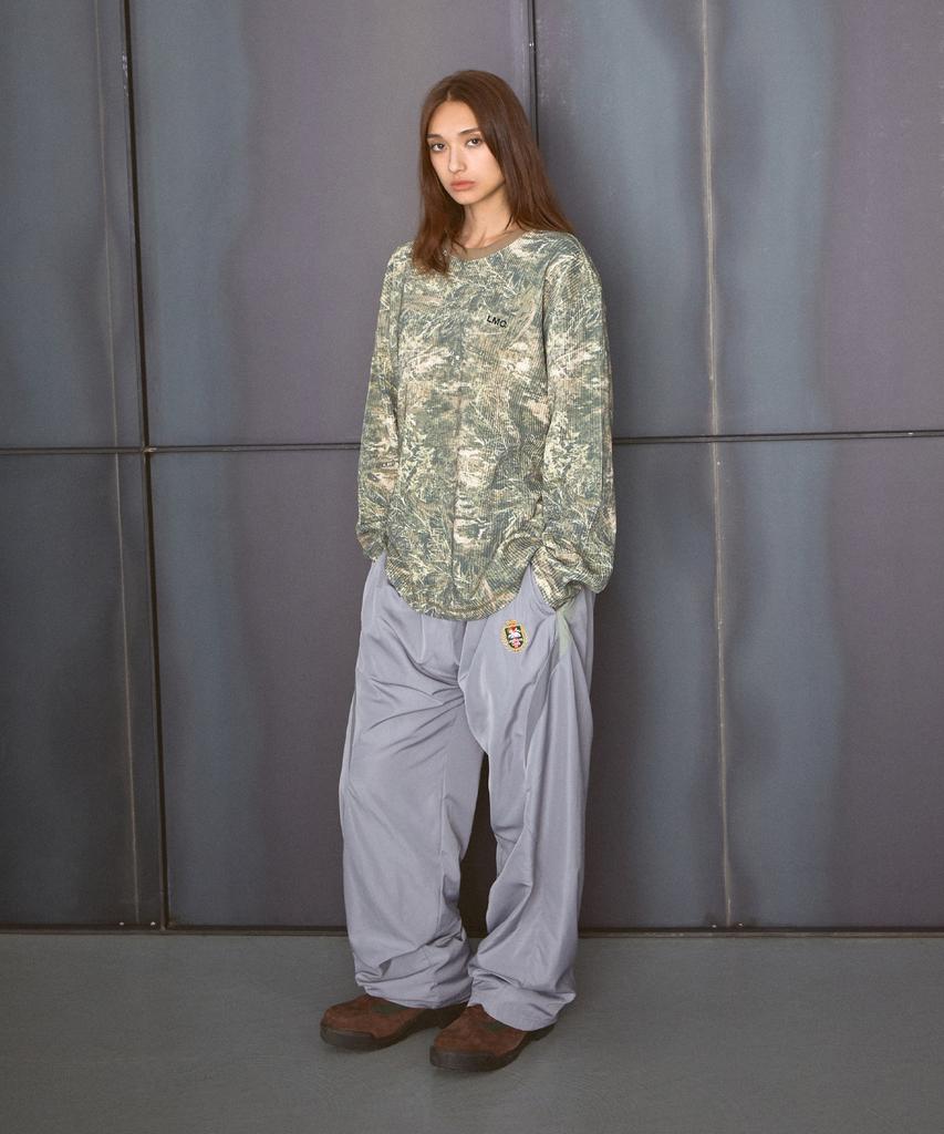 LMC Waffle Og Long Slv Tee Charcoal
