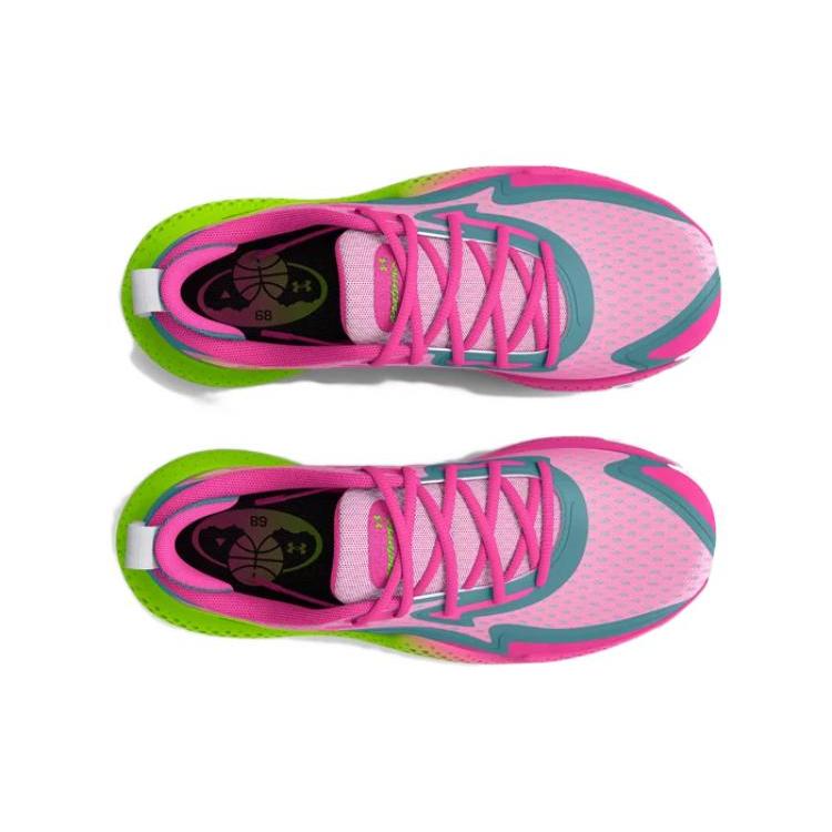 Under Armour Spawn 5 'White Lime Pink' 3026285-100