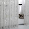 1 PCS Vines Leaves Tulle Door Window Curtain Drape Panel Sheer Scarf Valances
