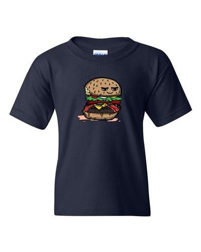 Too Cute To Eat Bacon Cheeseburger Sandwich Novelty DT Youth Kids T-Shirt Tee Unisex T-Shirt XXXXL